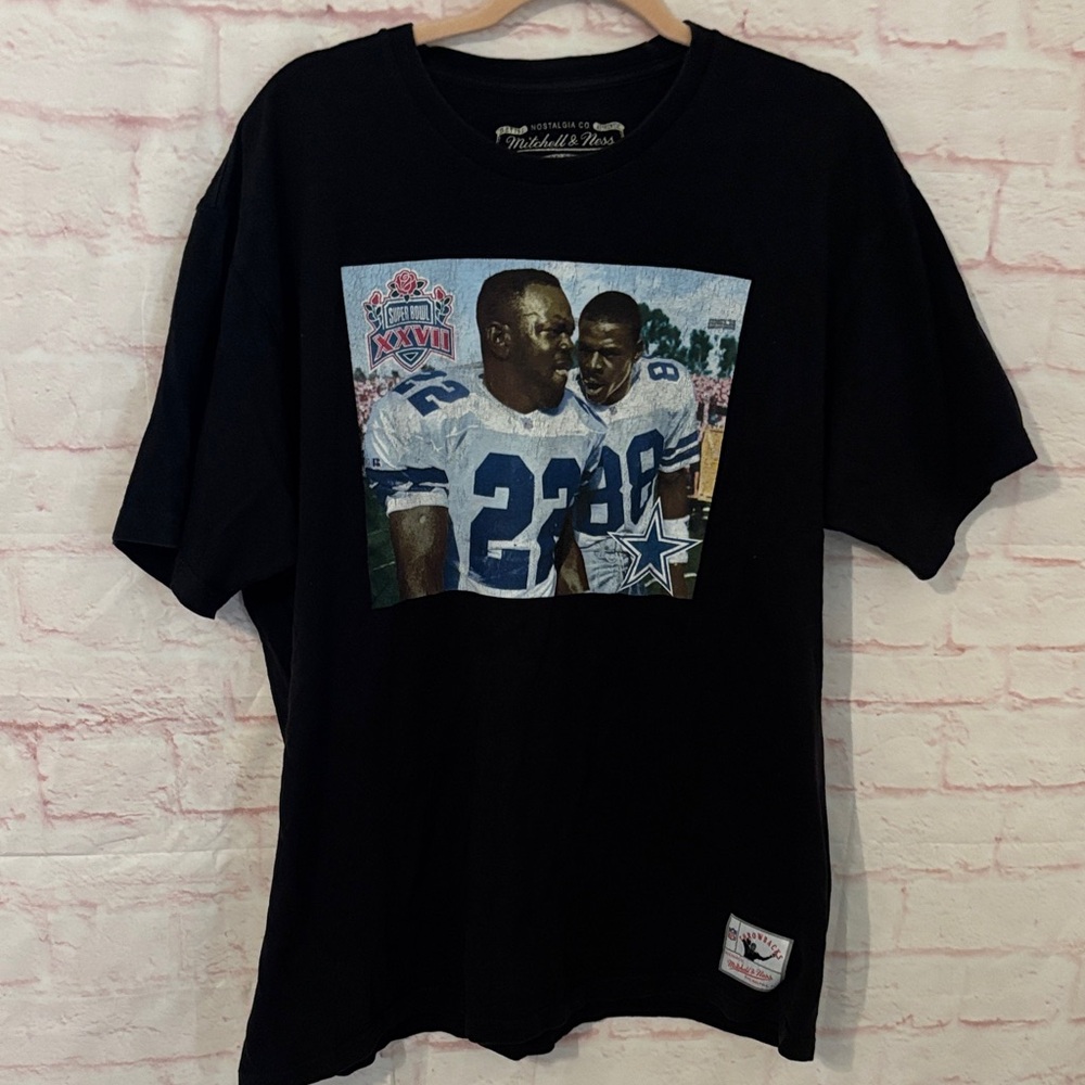 Mitchell & Ness Super Bowl XXVII Dallas Cowboys T-shirt